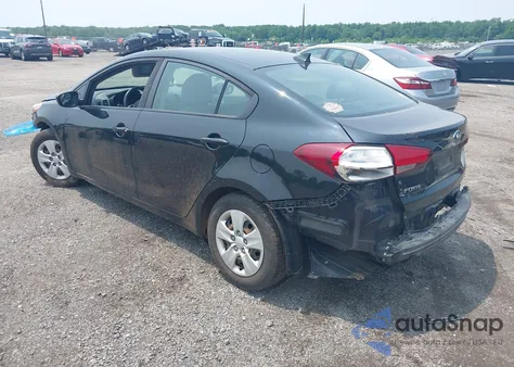 2017 Kia Forte Lx from USA, damaged, VIN 3KPFK4A7XHE110497